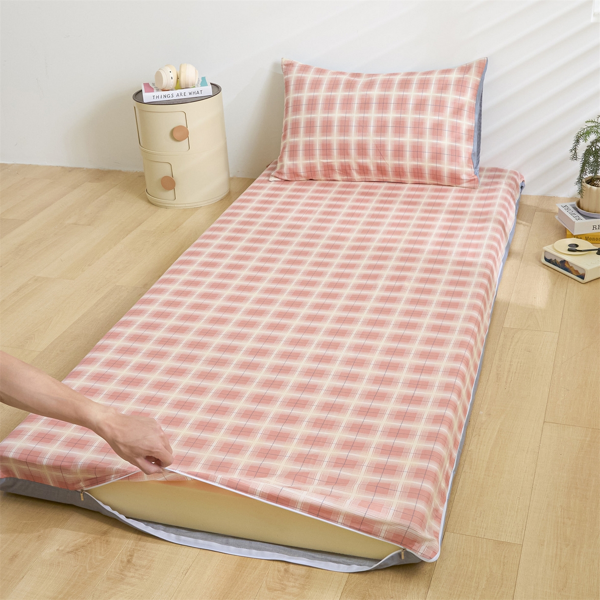 91家纺网 家纺一手货源 找家纺 （总）如约2025新款12868学生季床垫套