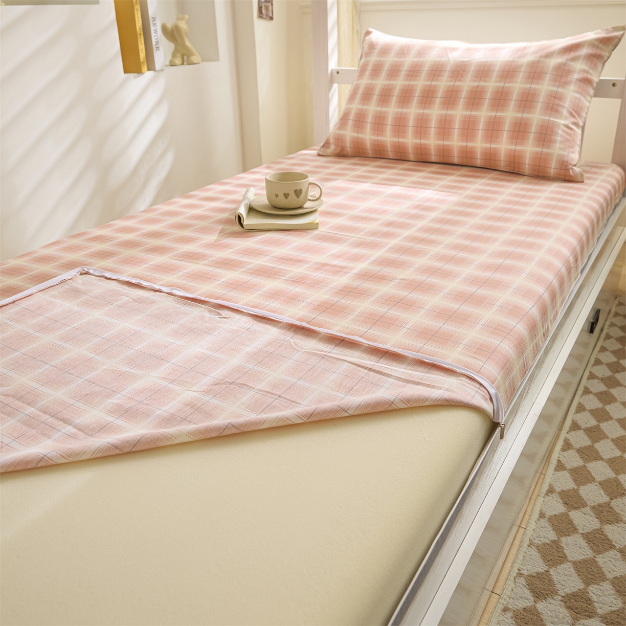 91家纺网 家纺一手货源 找家纺 （总）如约2025新款12868学生季床垫套