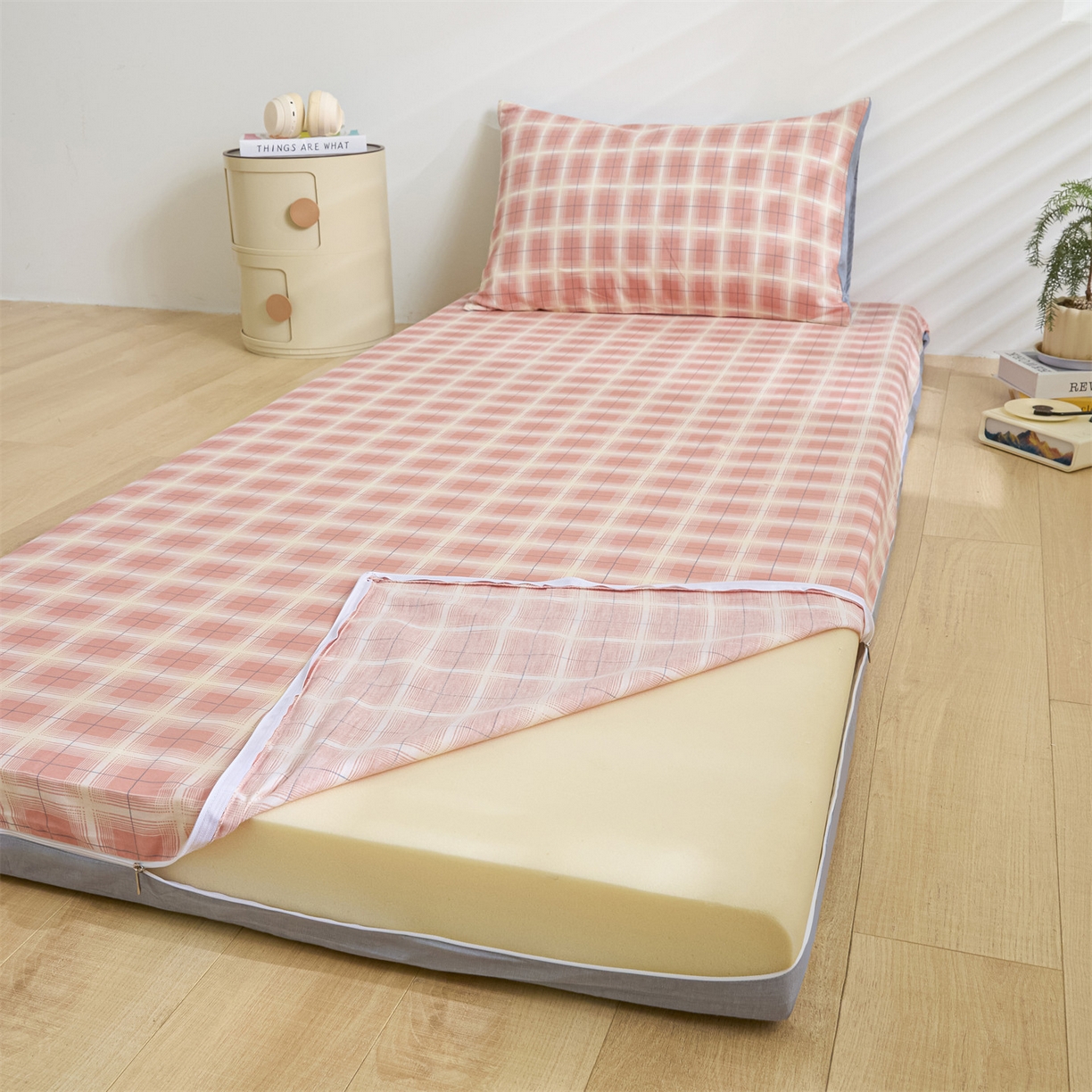 91家纺网 家纺一手货源 找家纺 （总）如约2025新款12868学生季床垫套