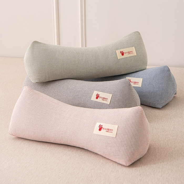 91家纺网 家纺一手货源 找家纺 大熊枕芯 2025新款全棉纯棉精梳棉全荞麦壳颈椎枕成人腰靠枕午睡枕头枕芯 组合图仅供参考 40x15x8cm/只