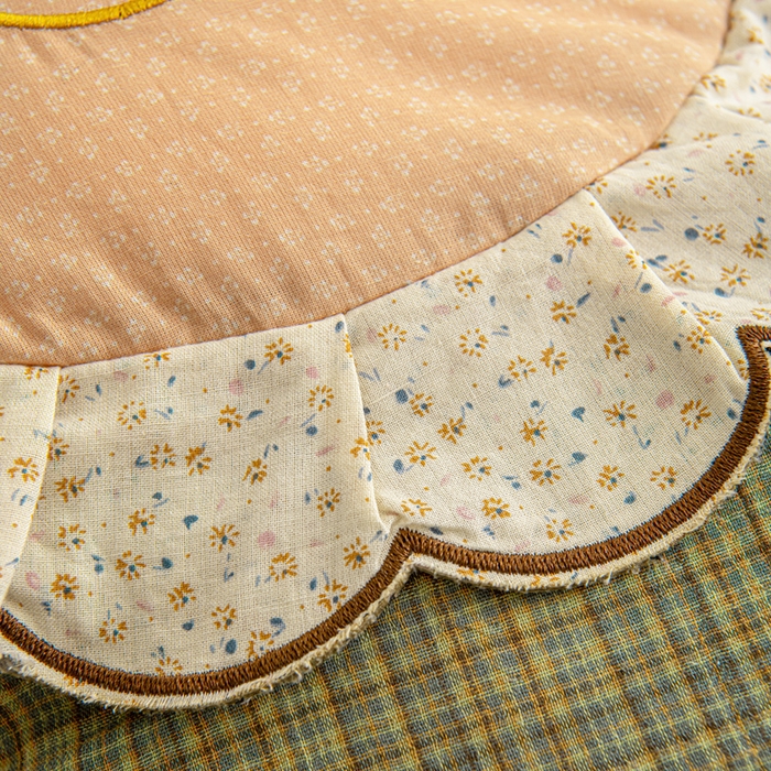 91家纺网 家纺一手货源 找家纺 大熊枕芯 2025新款全棉纯棉萌趣狮子荞麦枕荞麦壳护颈枕枕头枕套 小狮子-绿 45x50cm/只