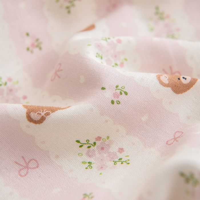 91家纺网 家纺一手货源 找家纺 大熊枕芯 2025新款全棉纯棉三角兔子荞麦枕全荞麦壳颈椎枕午睡护颈枕头枕芯 三角兔-小熊粉 50x15x15cm/只