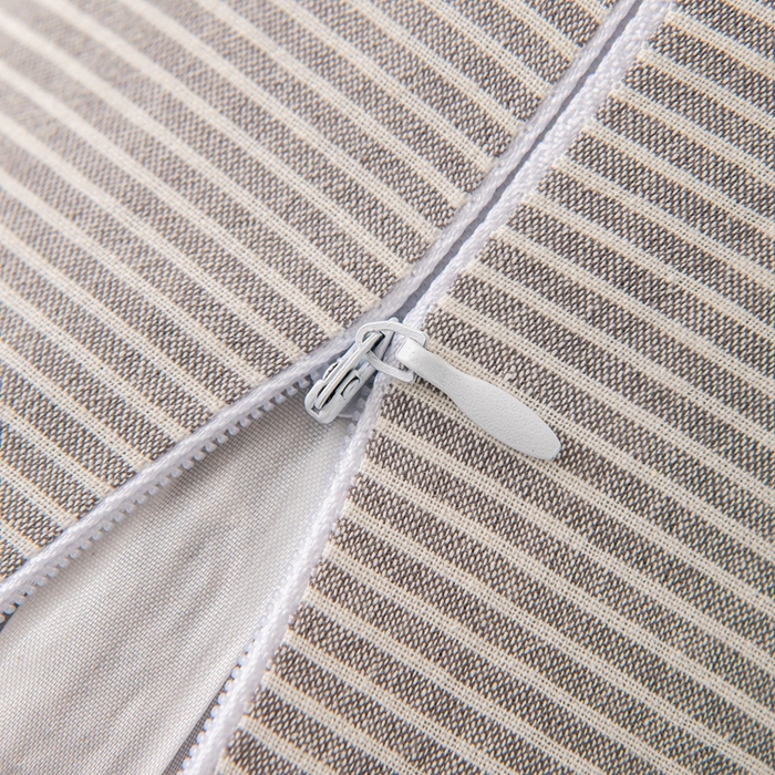 91家纺网 家纺一手货源 找家纺 大熊枕芯 2025新款全棉纯棉精梳棉全荞麦壳颈椎枕成人腰靠枕午睡枕头枕芯 精梳棉三角荞麦枕-灰 40x15x8cm/对