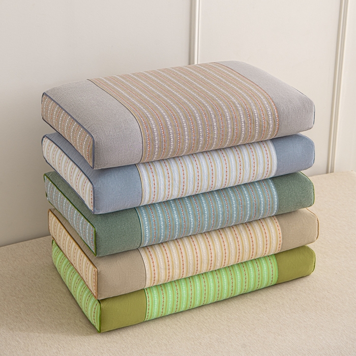 （总）大熊枕芯 2025新款全棉纯棉3d宫廷荞麦枕全荞麦壳枕头枕芯