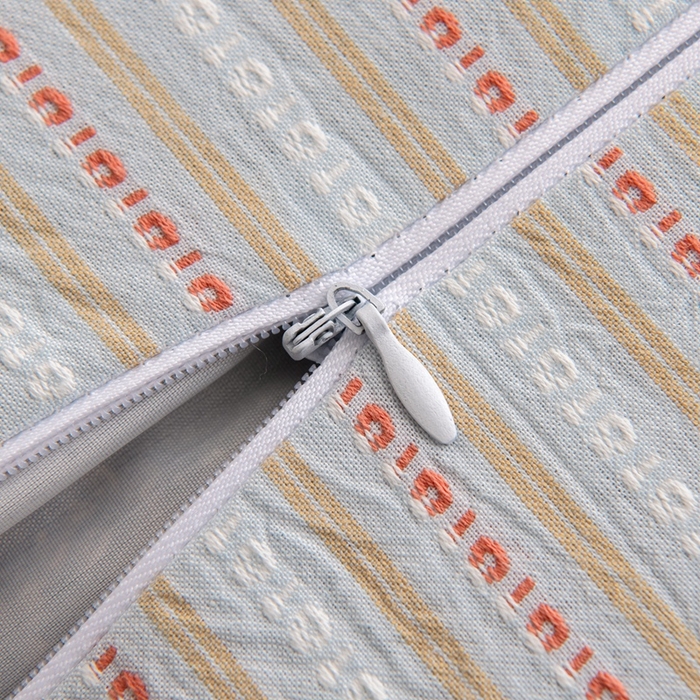 91家纺网 家纺一手货源 找家纺 大熊枕芯 2025新款全棉纯棉3d宫廷荞麦枕全荞麦壳枕头枕芯 3d宫廷荞麦枕-浅蓝 35x55cm/对