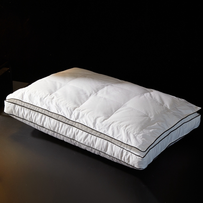 御眠纺 2025新款七星级酒店护颈椎羽绒枕分区养生羽绒枕 伯爵养生羽绒枕48*74