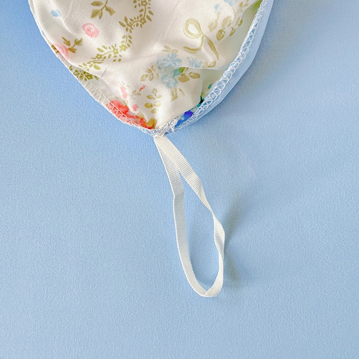 91家纺网 家纺一手货源 找家纺 雨菲家纺 2025新款学生季小清新公主风荷叶花边印花三件套四件套床单床笠款 法式小香