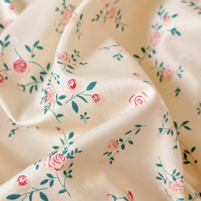 91家纺网 家纺一手货源 找家纺 妖妖2025新款软糯水洗棉四件套 春山慢寻