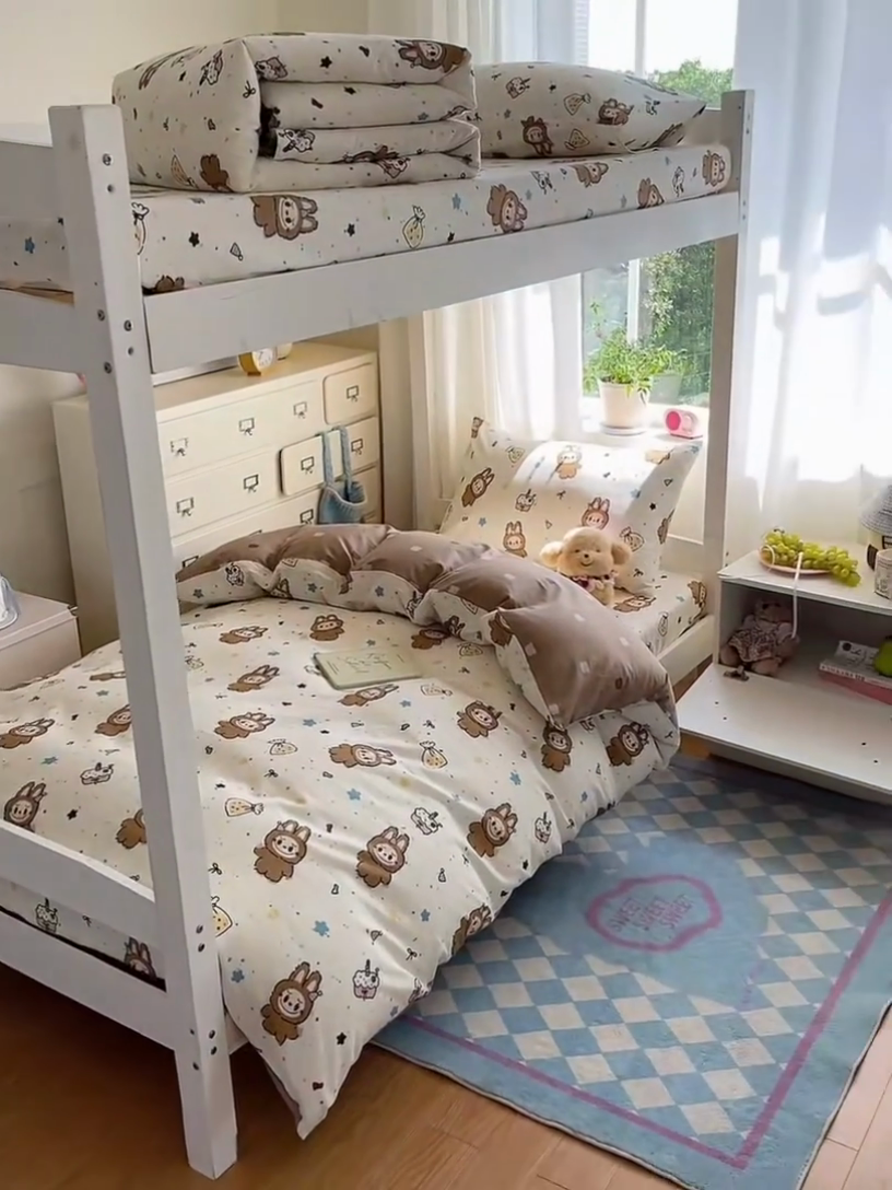 91家纺网 家纺一手货源 找家纺 （总）寻米 2025新款全棉印花学生季学生三件套