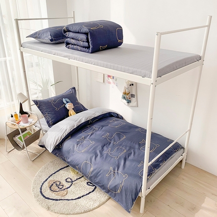 91家纺网 家纺一手货源 找家纺 （总）红馆 2025新款开学季三件套学生上下铺