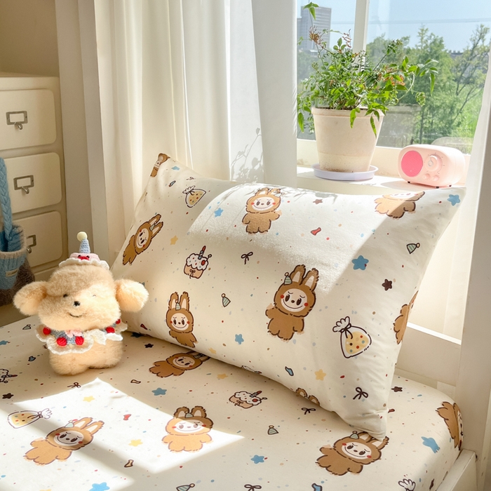 91家纺网 家纺一手货源 找家纺 （总）寻米 2025新款全棉印花学生季学生三件套