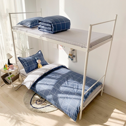 91家纺网 家纺一手货源 找家纺 （总）红馆 2025新款开学季三件套学生上下铺