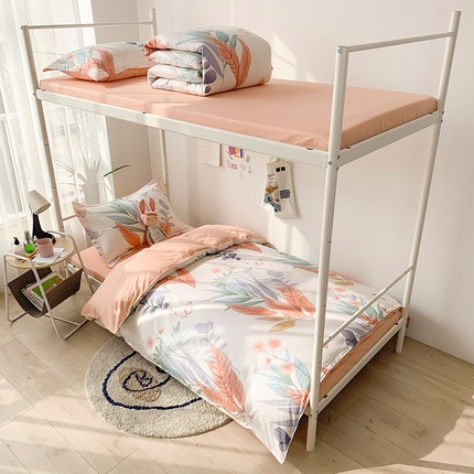 91家纺网 家纺一手货源 找家纺 （总）红馆 2025新款开学季三件套学生上下铺