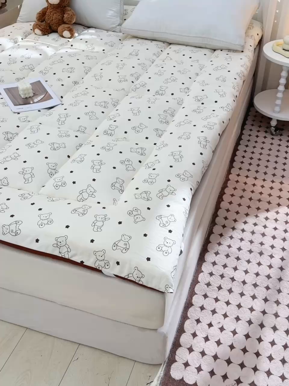 91家纺网 家纺一手货源 找家纺 （总）富威堡家纺 2025新款新疆棉花床垫子被褥床褥软垫家用榻榻米垫学生宿舍单人床护垫垫褥