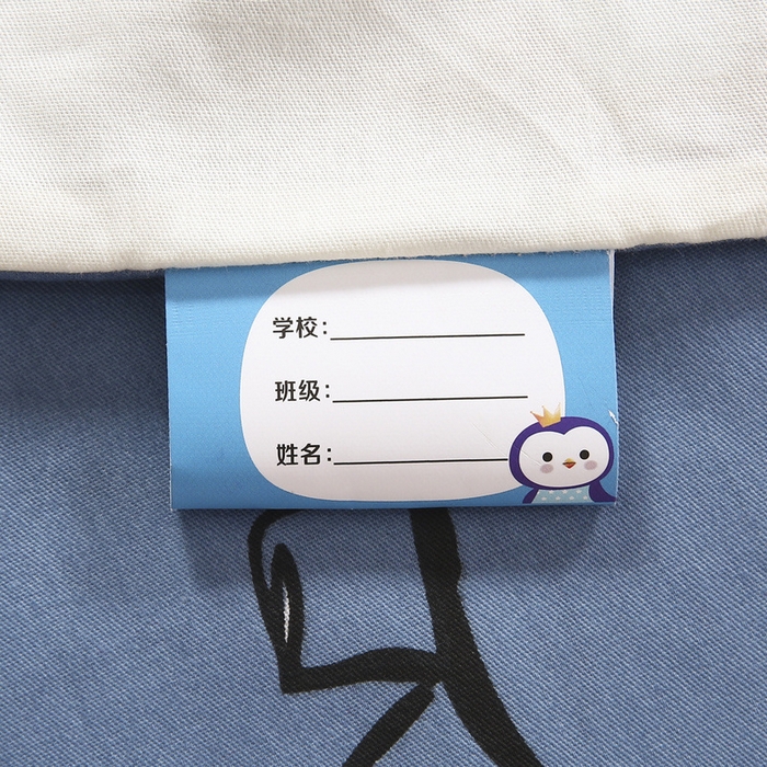 91家纺网 家纺一手货源 找家纺 梵赫 2025新款小版全棉纯棉卡通幼儿园儿童三件套套件 欢乐园-白