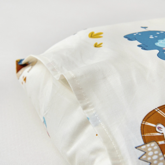 91家纺网 家纺一手货源 找家纺 梵赫 2025新款小版全棉纯棉卡通幼儿园儿童三件套套件 杰瑞狮子