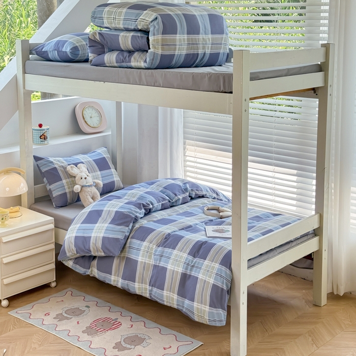 91家纺网 家纺一手货源 找家纺 （总）简冠家纺 2025新款全棉学生宿舍三四件套多件套大礼包