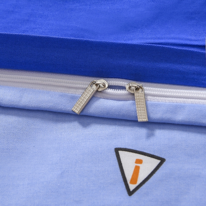 91家纺网 家纺一手货源 找家纺 梵赫 2025新款小版全棉纯棉卡通幼儿园儿童三件套套件 开心挖机