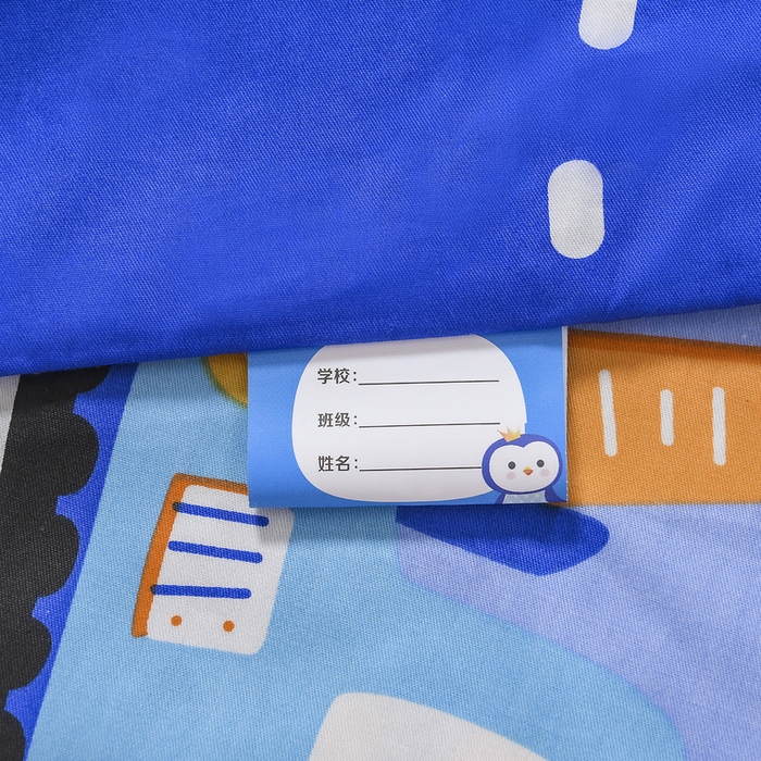 91家纺网 家纺一手货源 找家纺 梵赫 2025新款小版全棉纯棉卡通幼儿园儿童三件套套件 开心挖机