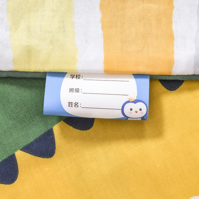 91家纺网 家纺一手货源 找家纺 梵赫 2025新款小版全棉纯棉卡通幼儿园儿童三件套套件 恐龙家族（绿）