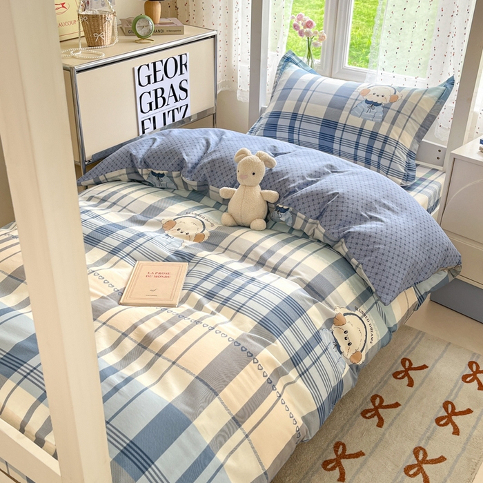 91家纺网 家纺一手货源 找家纺 （总）莱通家纺 2025新款12868学生宿舍三件套