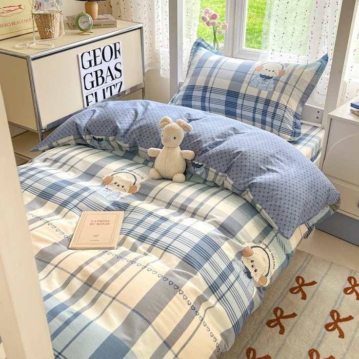 91家纺网 家纺一手货源 找家纺 （总）莱通家纺 2025新款12868学生宿舍三件套