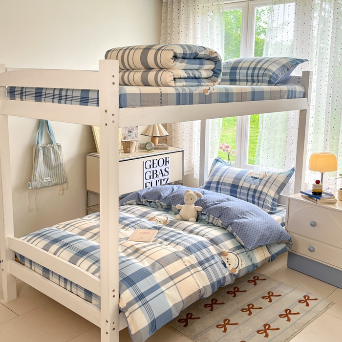 91家纺网 家纺一手货源 找家纺 （总）莱通家纺 2025新款12868学生宿舍三件套