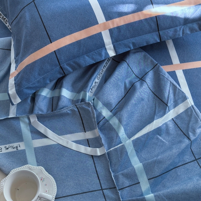 91家纺网 家纺一手货源 找家纺 雨田2025新款夹棉印花床裙 青春