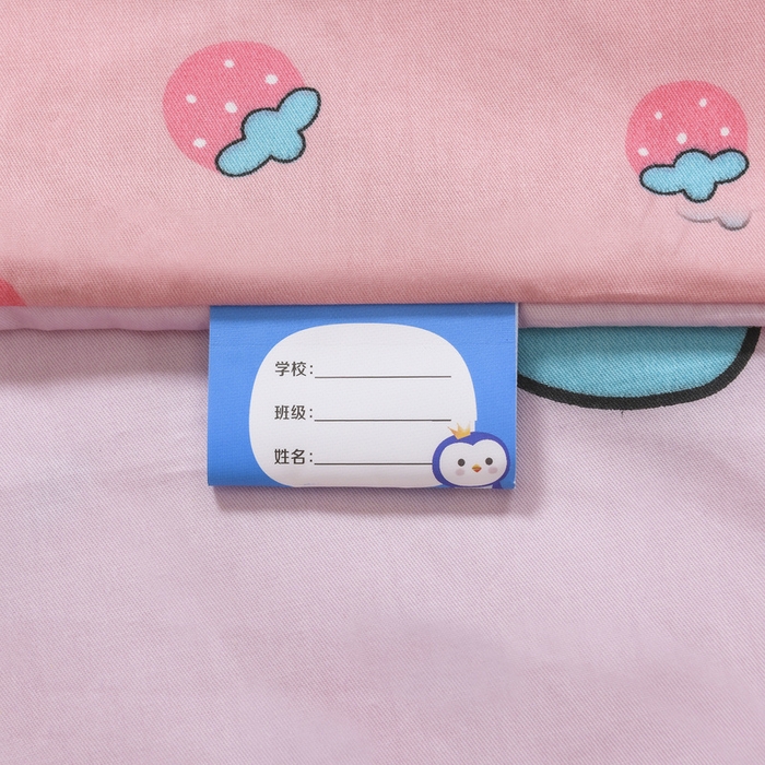 91家纺网 家纺一手货源 找家纺 梵赫 2025新款小版全棉纯棉卡通幼儿园儿童三件套套件 甜心女孩