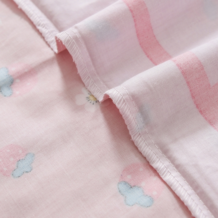 91家纺网 家纺一手货源 找家纺 梵赫 2025新款小版全棉纯棉卡通幼儿园儿童三件套套件 甜心女孩