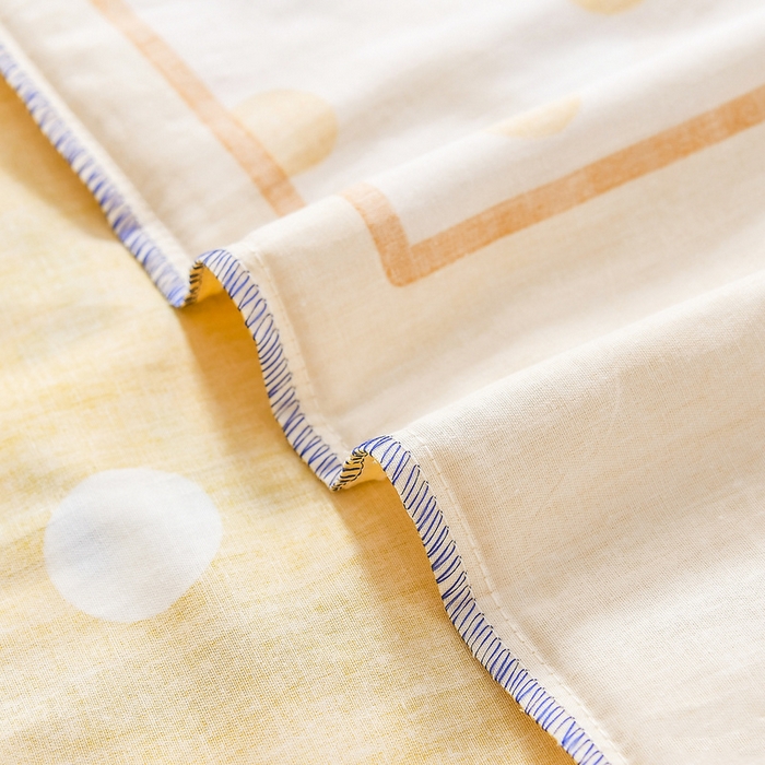 91家纺网 家纺一手货源 找家纺 梵赫 2025新款小版全棉纯棉卡通幼儿园儿童三件套套件 小熊甜心