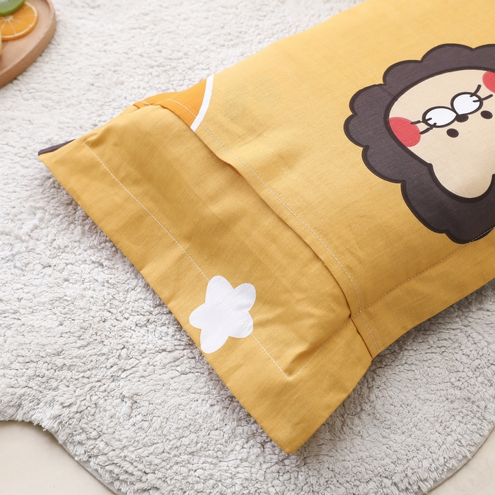 91家纺网 家纺一手货源 找家纺 梵赫 2025新款小版全棉纯棉卡通幼儿园儿童三件套套件 辛巴