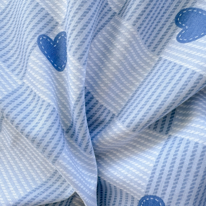 91家纺网 家纺一手货源 找家纺 简冠家纺 2025新款全棉学生三件套宿舍三件套纯棉学生床垫羽丝绒被子被芯 心心相印