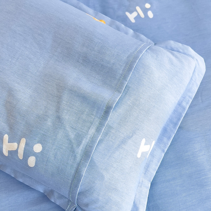 91家纺网 家纺一手货源 找家纺 梵赫 2025新款小版全棉纯棉卡通幼儿园儿童三件套套件 宇航小将