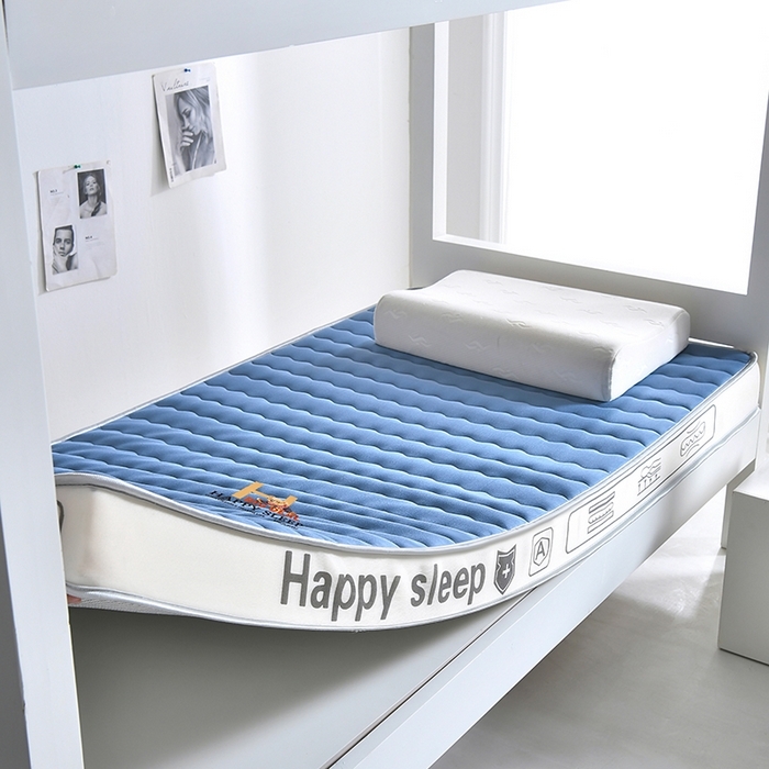 91家纺网 家纺一手货源 找家纺 （总）顺发床垫 2025新款A类牛奶丝乳胶记忆海绵床垫-学生款