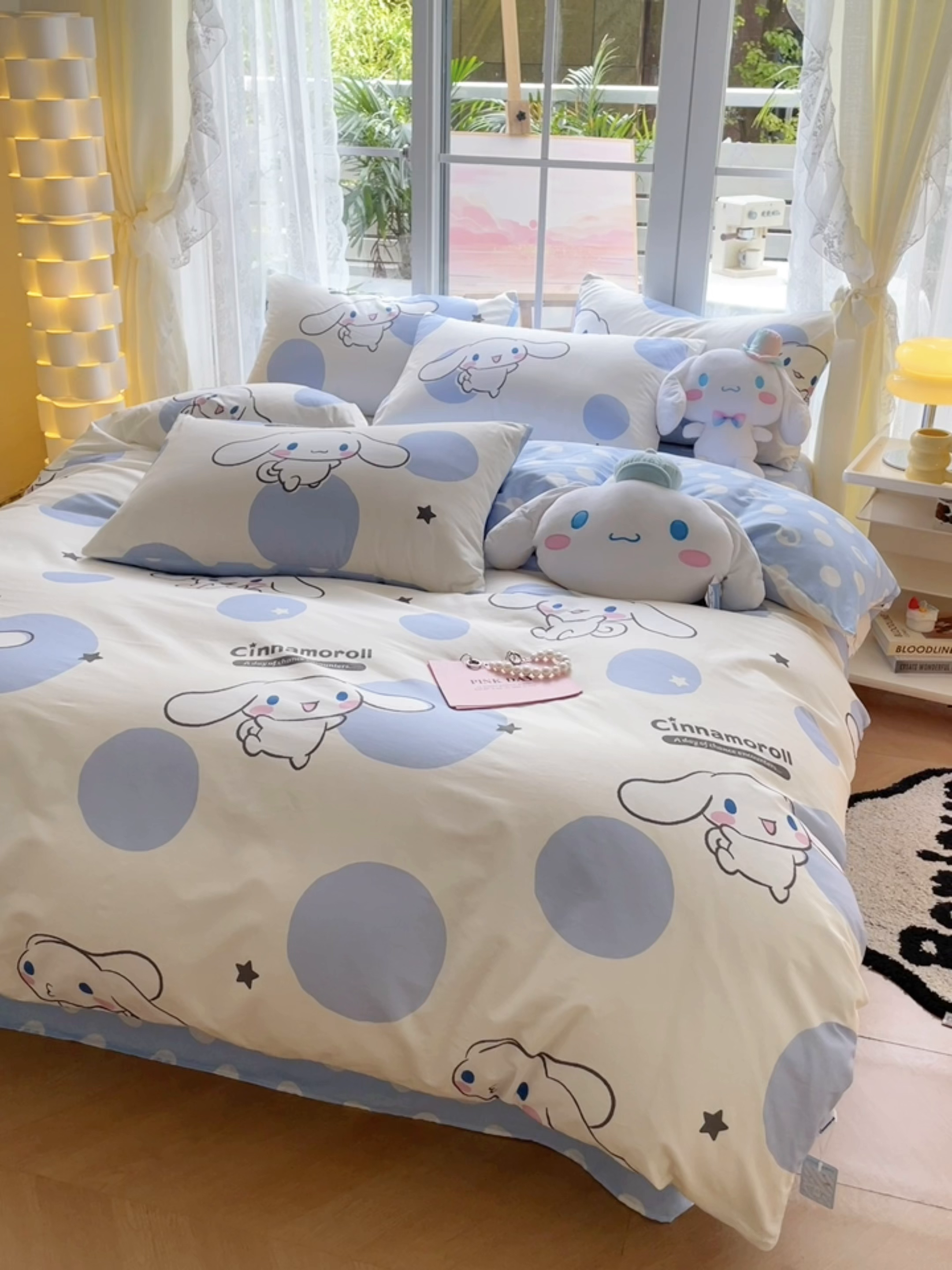 91家纺网 家纺一手货源 找家纺 暮思家居 2025新款正版授权三丽鸥全棉纯棉四件套系列-第三批 萌萌玉贵狗