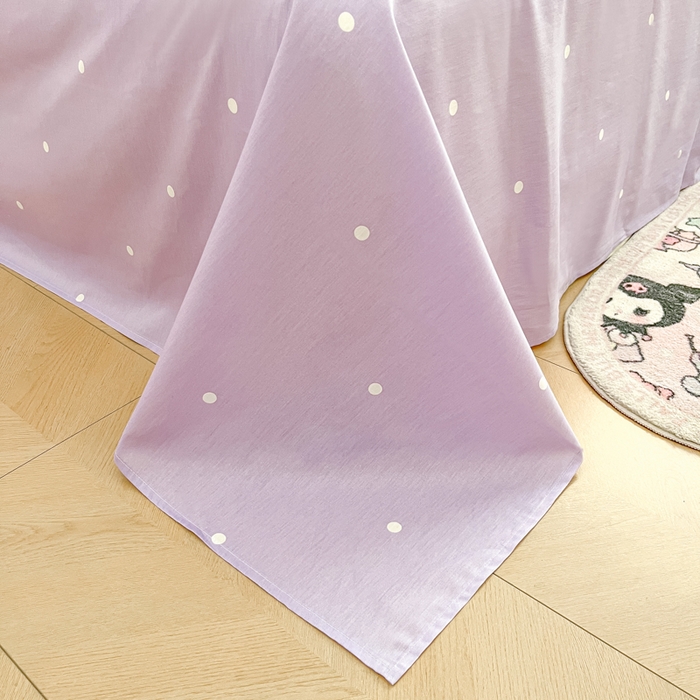 91家纺网 家纺一手货源 找家纺 暮思家居 2025新款正版授权三丽鸥全棉纯棉四件套系列-第三批 梦幻库洛米