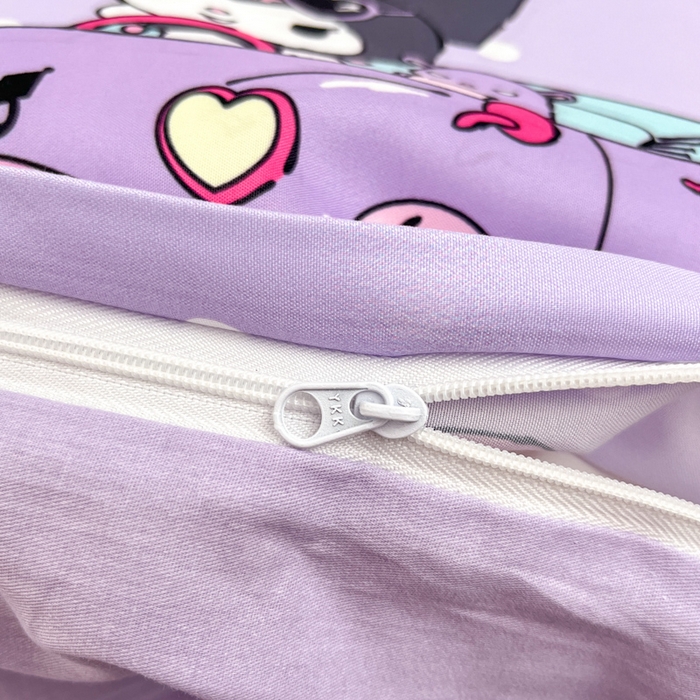 91家纺网 家纺一手货源 找家纺 暮思家居 2025新款正版授权三丽鸥全棉纯棉四件套系列-第三批 汽车库洛米