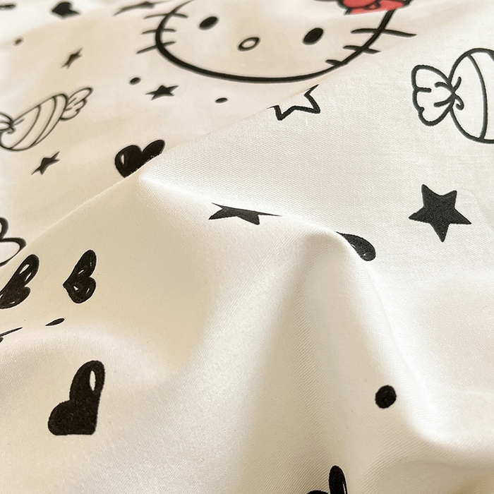 91家纺网 家纺一手货源 找家纺 暮思家居 2025新款正版授权三丽鸥全棉纯棉四件套系列-第三批 糖果KT