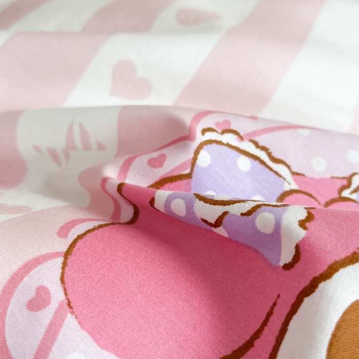 91家纺网 家纺一手货源 找家纺 暮思家居 2025新款正版授权三丽鸥全棉纯棉四件套系列-第三批 甜心美乐蒂