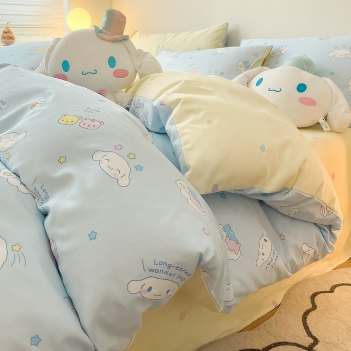 暮思家居 2025新款正版授权三丽鸥全棉纯棉四件套系列-第三批 云朵大耳狗