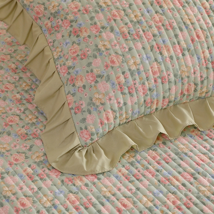 91家纺网 家纺一手货源 找家纺 （总）美达家纺 2025新款全棉夹棉密道款床盖单品床盖床盖单件（可定制）