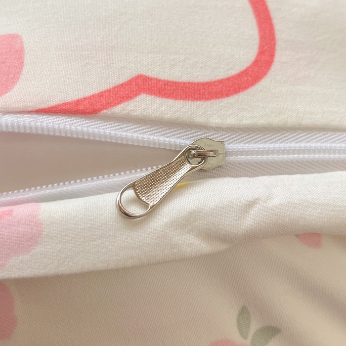 91家纺网 家纺一手货源 找家纺 如一 2025新款A类卡通毛巾绣水洗云朵棉学生宿舍床三件套 好多猫