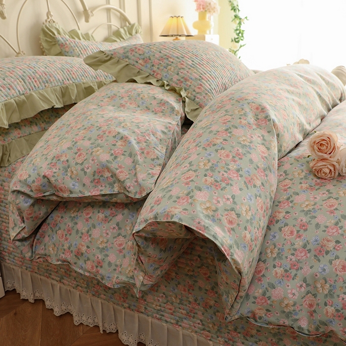 91家纺网 家纺一手货源 找家纺 （总）美达家纺 2025新款全棉夹棉密道款床盖四件套（可定制）,柏林梦境-绿,贝贝南瓜,风之恋,花枝摇曳,加州甜心-粉,暮风寻蝶,奶呼兔兔-米,暖阳绿意,小橙橘