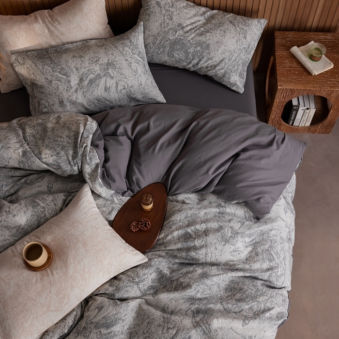 91家纺网 家纺一手货源 找家纺 （总）梦享生活家居2025新款全棉色织双层纱提花四件套