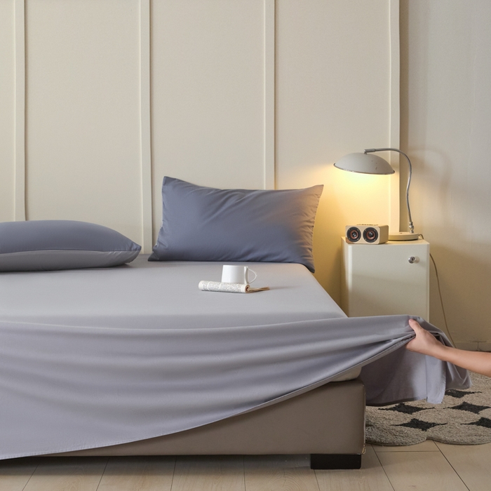 91家纺网 家纺一手货源 找家纺 （总）乐美家纺 2025新款全棉纯棉双拼纯色枕套枕套单件单枕套