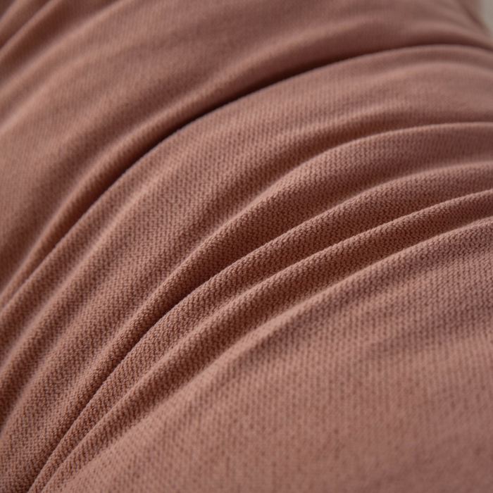 91家纺网 家纺一手货源 找家纺 一兰家纺 2025新款学生季床头靠垫床上护栏公主风靠枕床上抱枕护腰靠--花容系列 花容-豆沙红