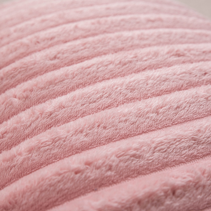 91家纺网 家纺一手货源 找家纺 一兰家纺 2025新款单人靠垫加厚薯条绒床头靠背护腰靠垫可拆洗款-薯薯系列 薯薯-嫣粉