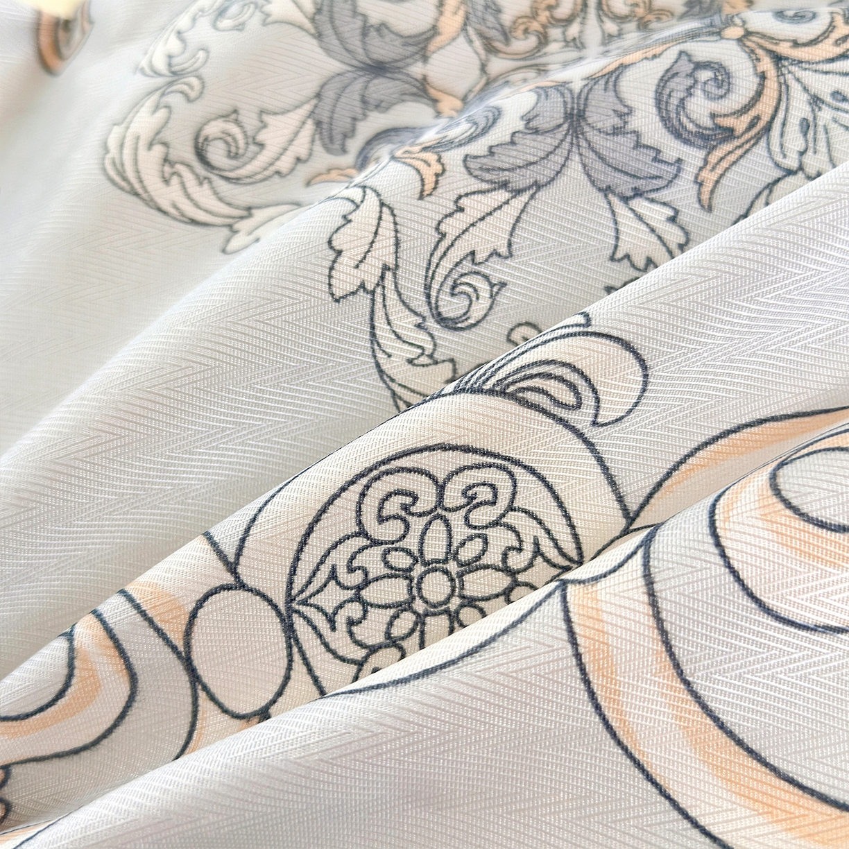 91家纺网 家纺一手货源 找家纺 云玲时尚 2025新款凉感丝双人枕枕头 古色古香