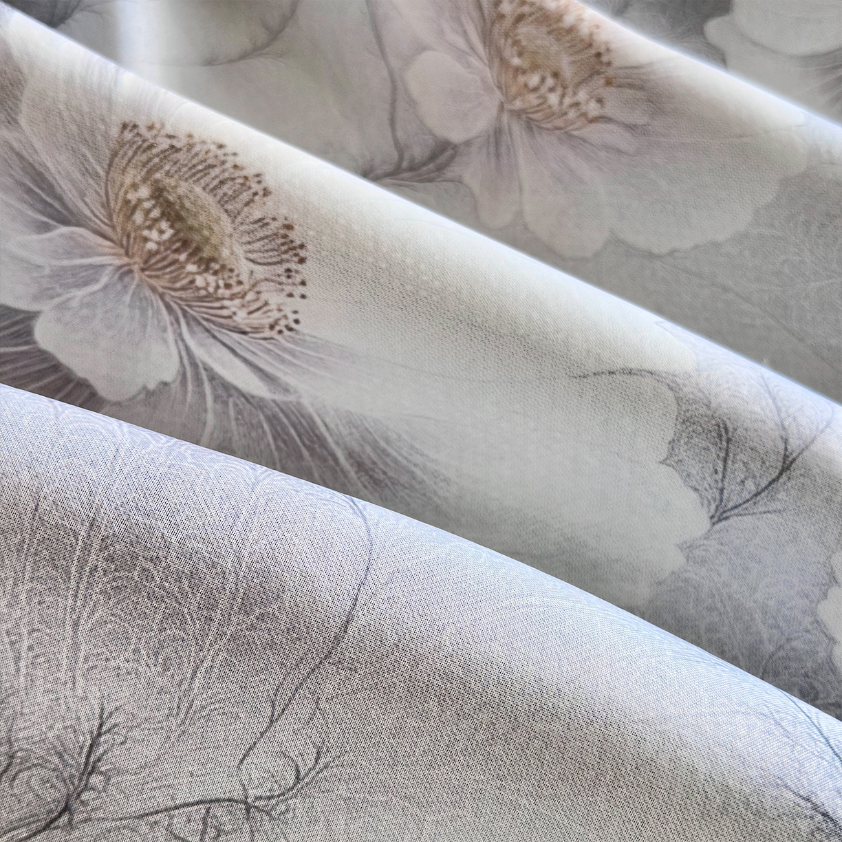 91家纺网 家纺一手货源 找家纺 乐居家纺 2025新款凉感丝三明治床笠款凉席席子 水墨